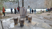 Gravírovaná placatka i s kalíšky